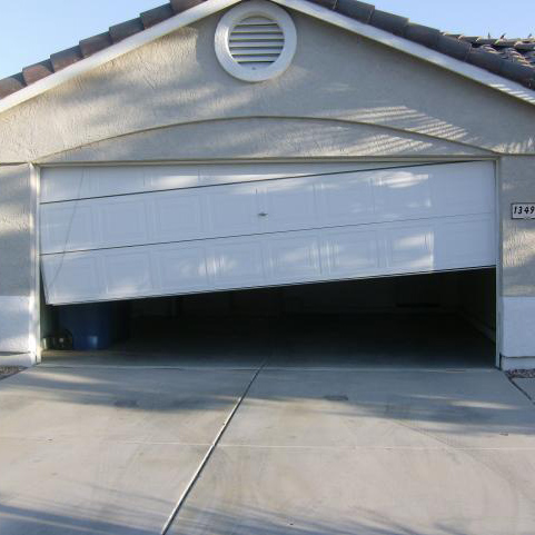 off-track garage door